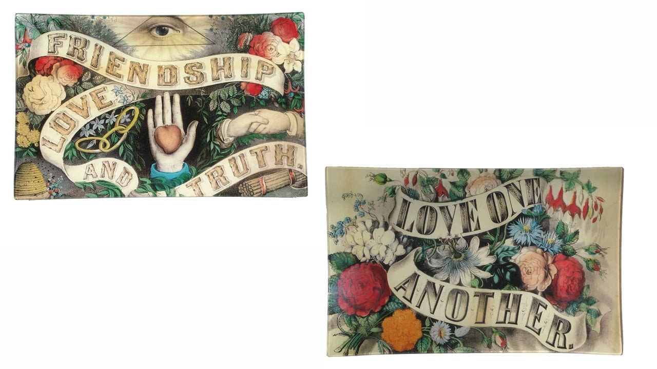 John Derian Large Rectangular Trays (3 Styles) | BLUE TREE